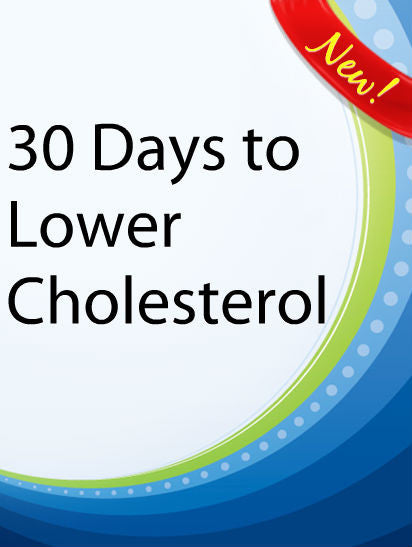 30 Days to Lower Cholesterol PLR Ebook